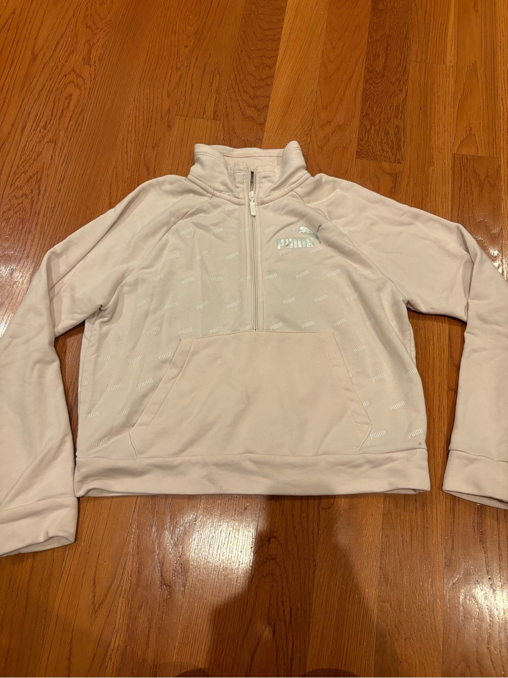 🏷️ 4 for $35 🏷️ Custom Puma Crop Half Zip Pullover